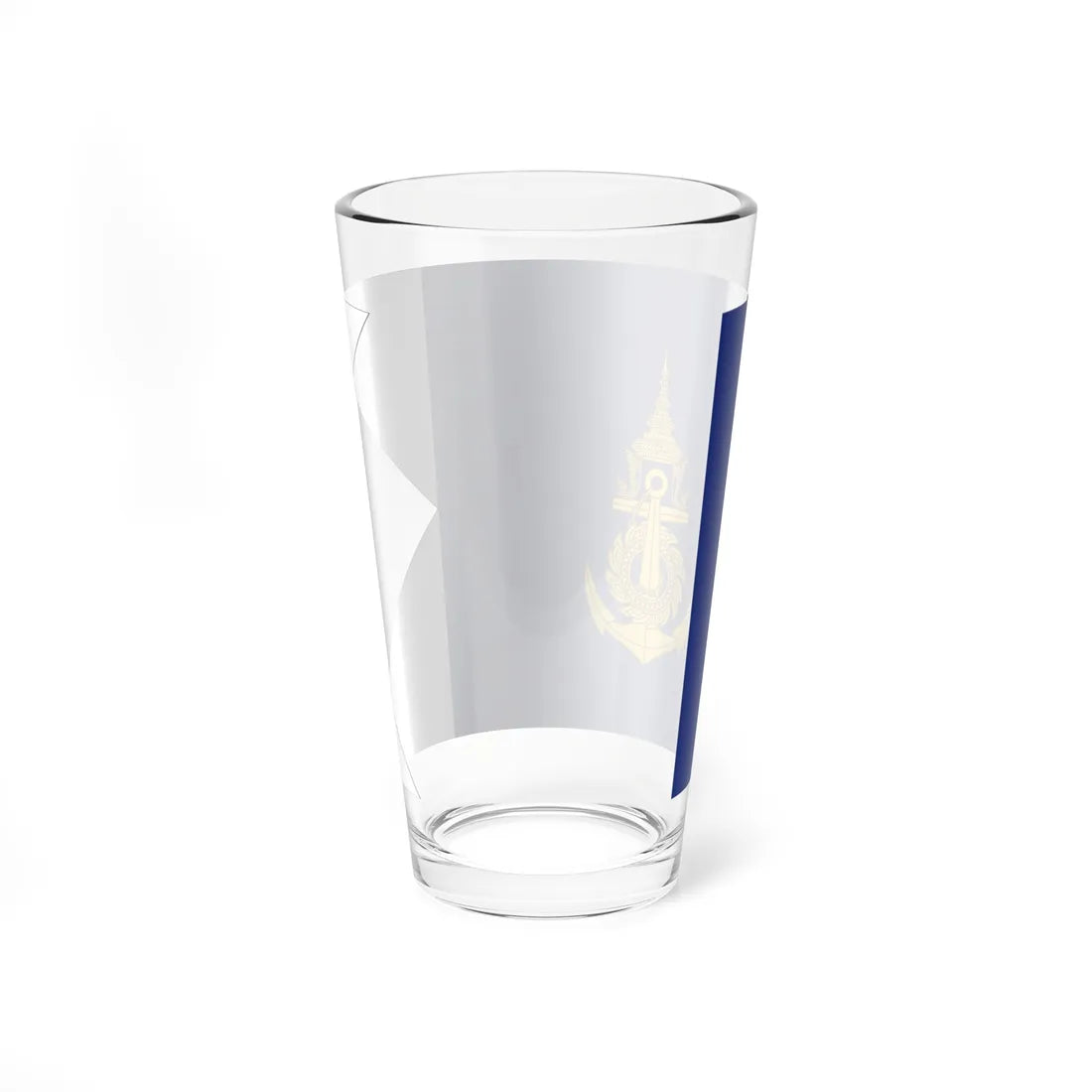 Flag Thai Navy Squadron Commander (Thailand) Pint Glass 16oz - Go Mug Yourself