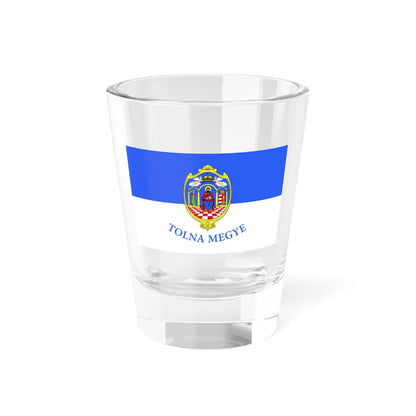 FLAG-Tolna-megye (Hungary) Shot Glass 1.5oz 1.5oz - Go Mug Yourself
