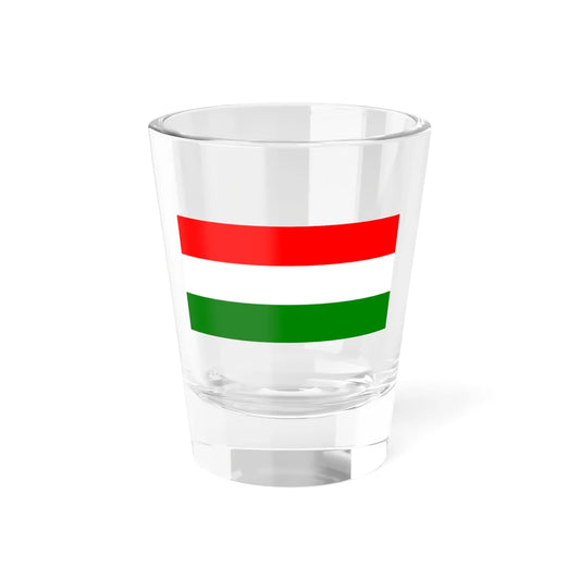 Flag used by British Chartists (United Kingdom) Shot Glass 1.5oz 1.5oz - Go Mug Yourself