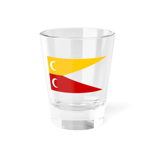 Flag used in the east coast of Tanzania according to a Portuguese 1576 map (Tanzania) Shot Glass 1.5oz 1.5oz - Go Mug Yourself