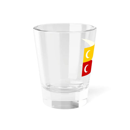 Flag used in the east coast of Tanzania according to a Portuguese 1576 map (Tanzania) Shot Glass 1.5oz - Go Mug Yourself