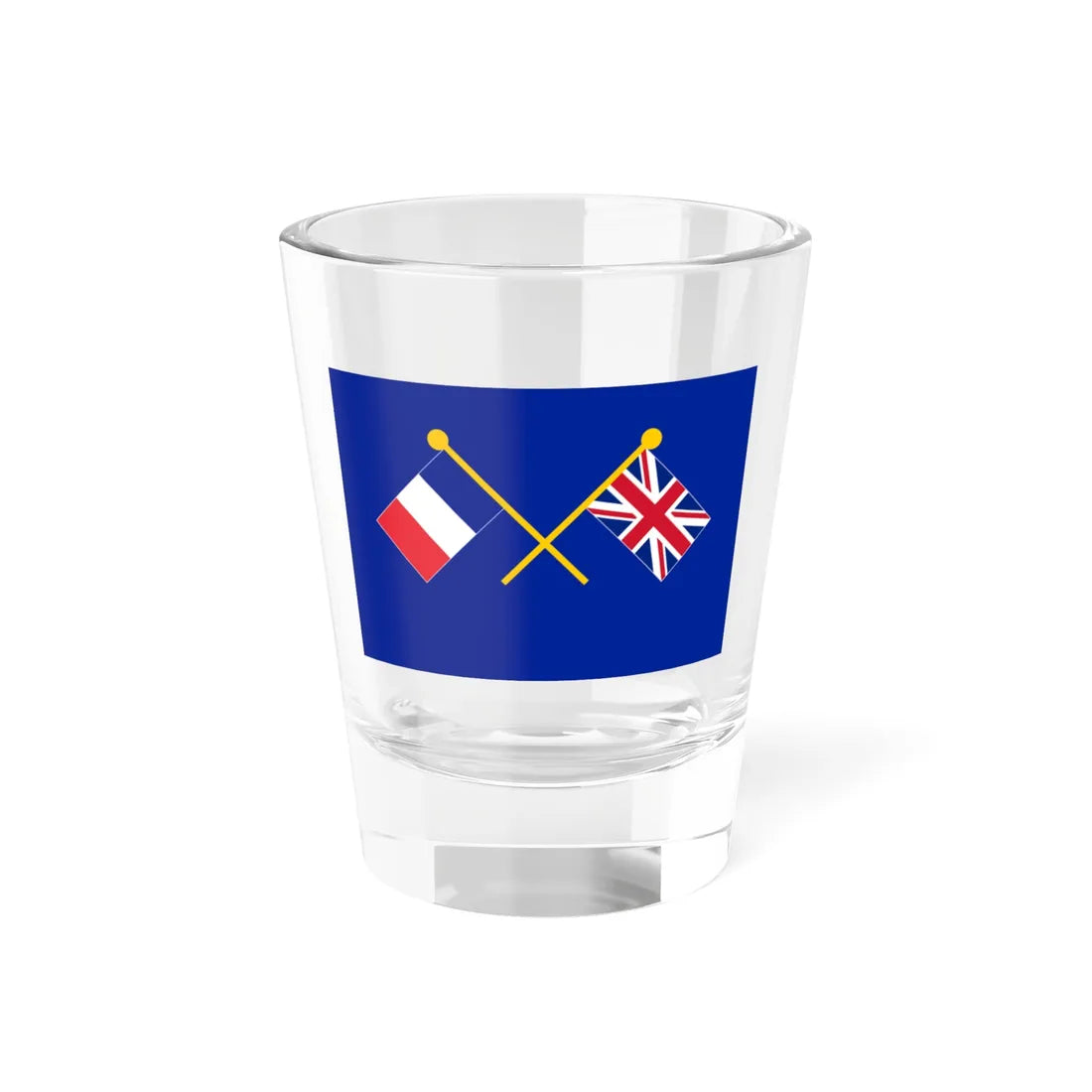 Flag Vanuatu 1966 (Vanuatu) Shot Glass 1.5oz 1.5oz - Go Mug Yourself