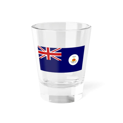 Flag Vanuatu before 1953 (Vanuatu) Shot Glass 1.5oz 1.5oz - Go Mug Yourself