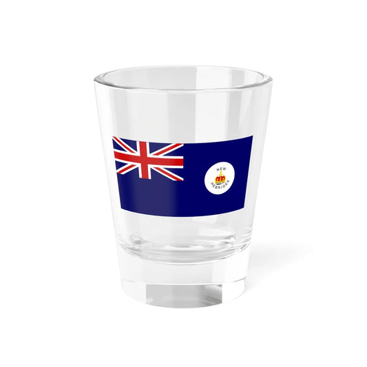 Flag Vanuatu before 1953 (Vanuatu) Shot Glass 1.5oz 1.5oz - Go Mug Yourself