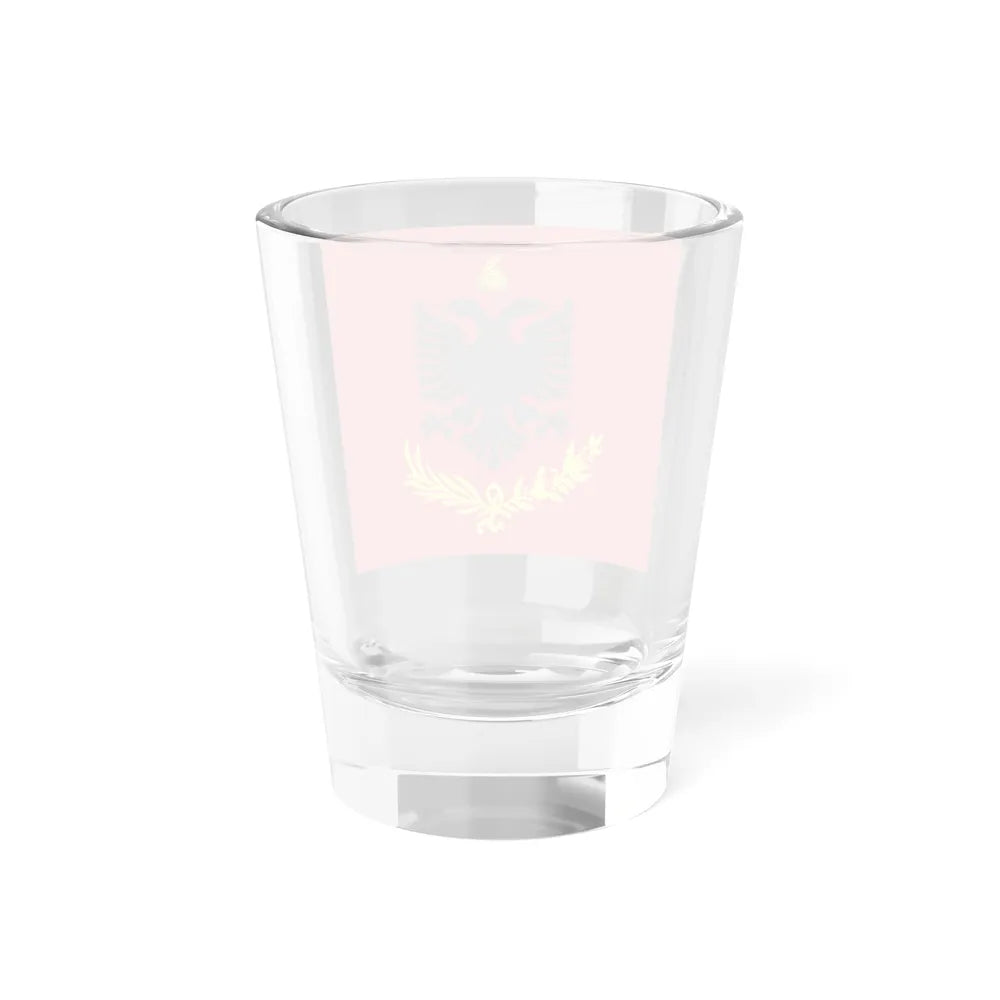 Flag variation of the Albanian Royal Army - Shot Glass 1.5oz - Go Mug Yourself