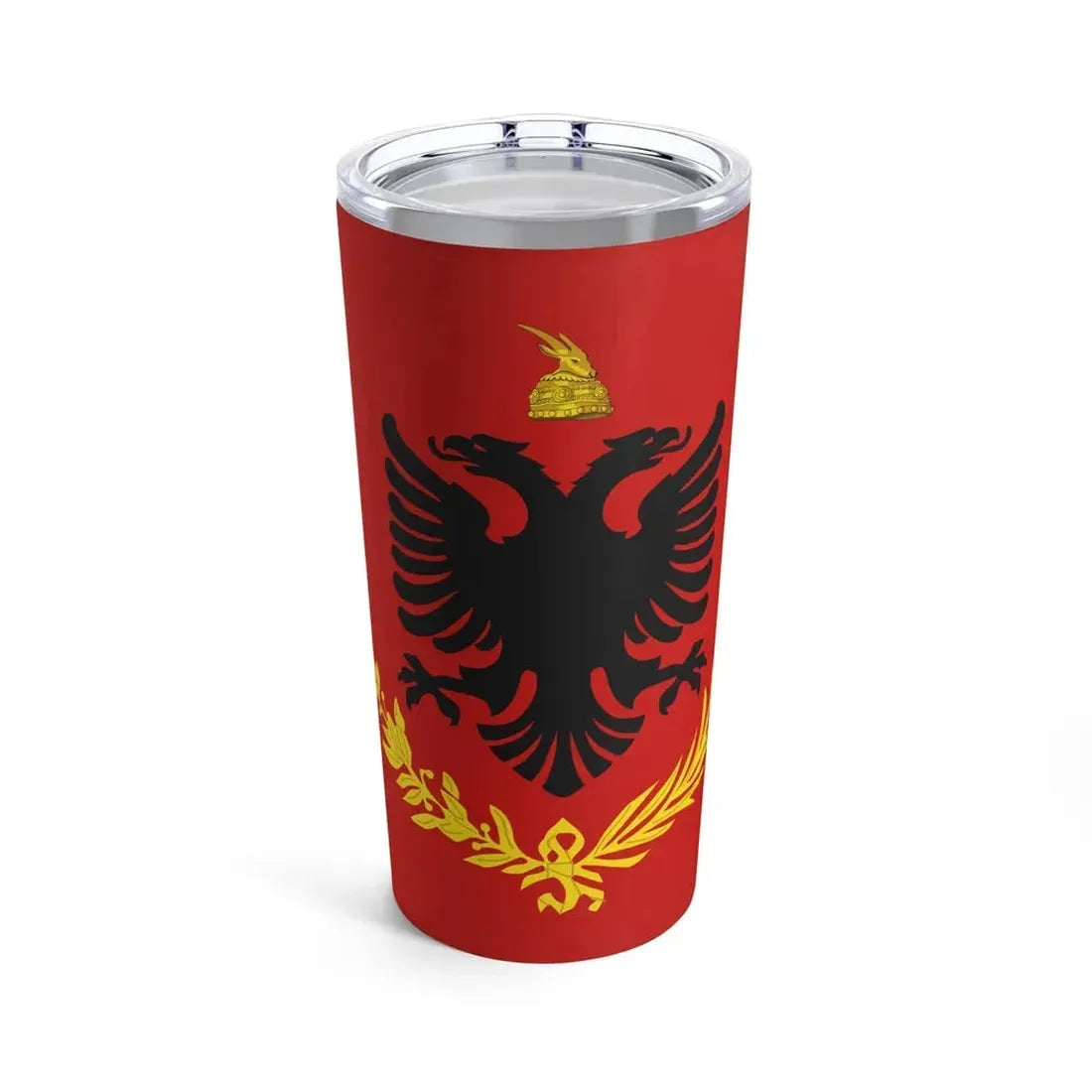 Flag variation of the Albanian Royal Army - Tumbler 20oz 20oz - Go Mug Yourself