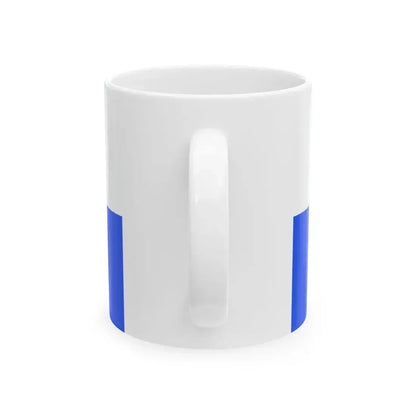 FLAG-Vas-megye (Hungary) White Coffee Mug - Go Mug Yourself