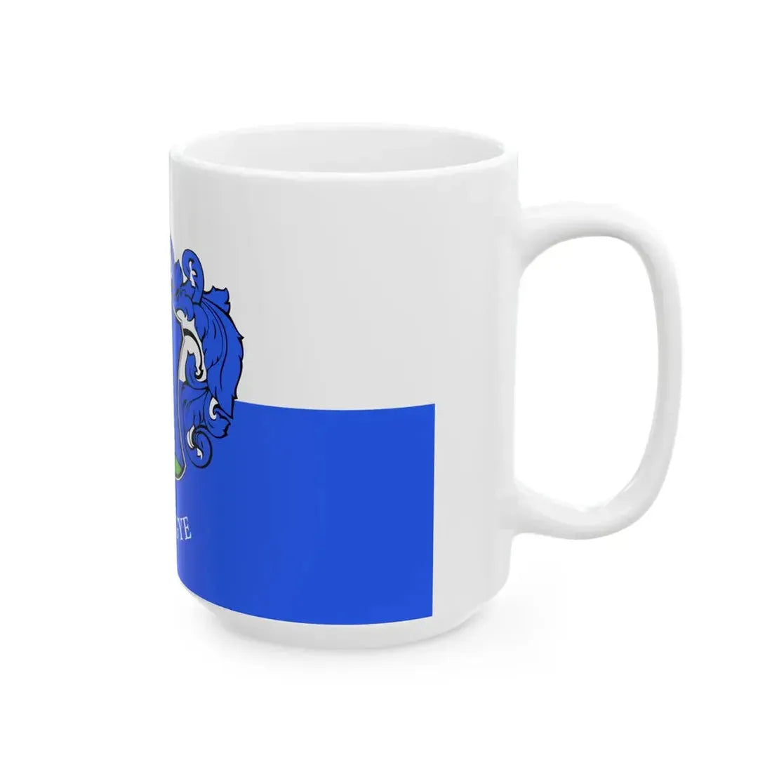 FLAG-Vas-megye (Hungary) White Coffee Mug - Go Mug Yourself