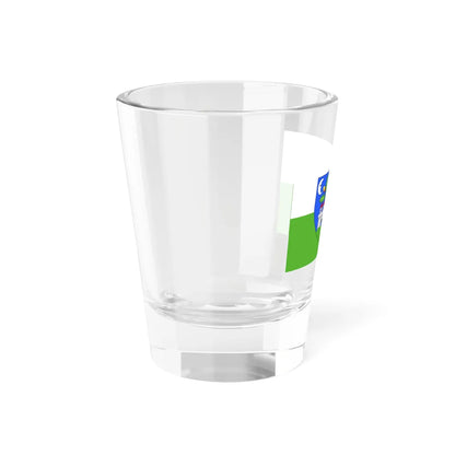 FLAG-Veszprem-megye (Hungary) Shot Glass 1.5oz - Go Mug Yourself