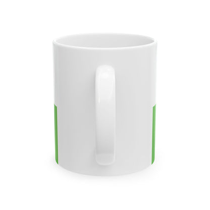 FLAG-Veszprem-megye (Hungary) White Coffee Mug-Go Mug Yourself