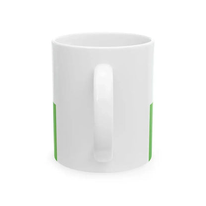 FLAG-Veszprem-megye (Hungary) White Coffee Mug - Go Mug Yourself