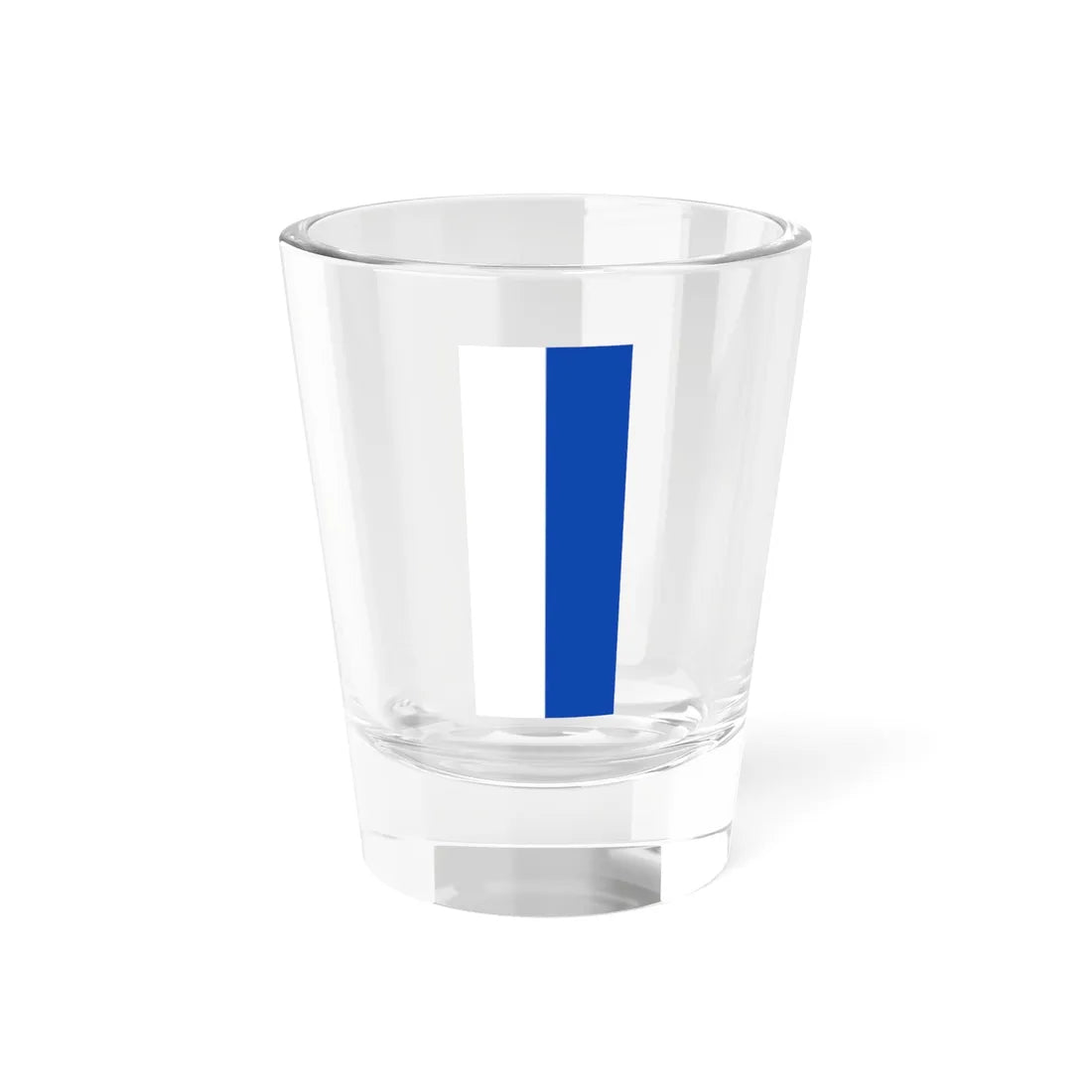 Flag white blue 2x5 (Germany) Shot Glass 1.5oz 1.5oz - Go Mug Yourself