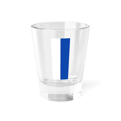 Flag white blue 2x5 (Germany) Shot Glass 1.5oz 1.5oz - Go Mug Yourself