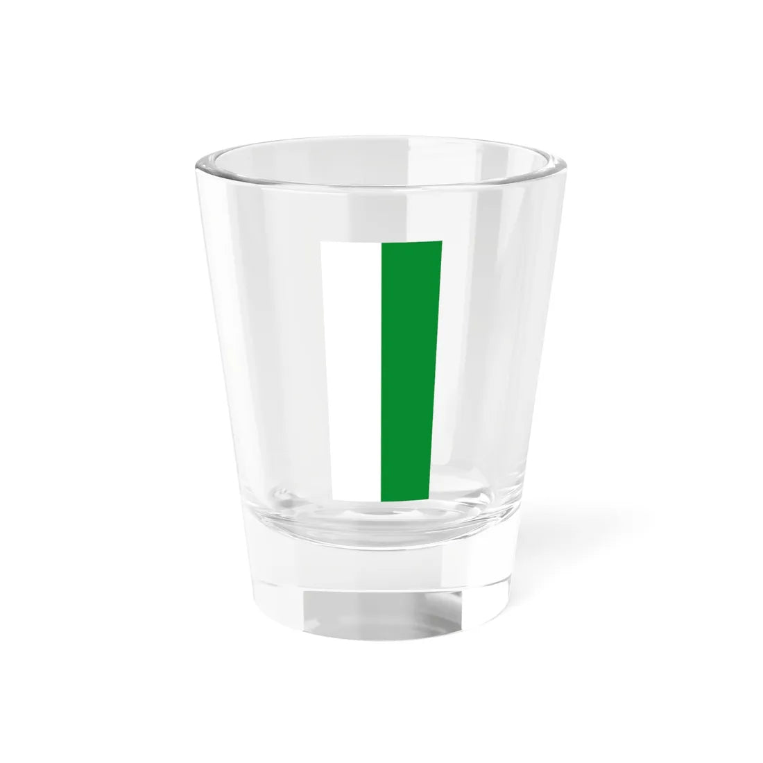 Flag white green 2x5 (Germany) Shot Glass 1.5oz 1.5oz - Go Mug Yourself