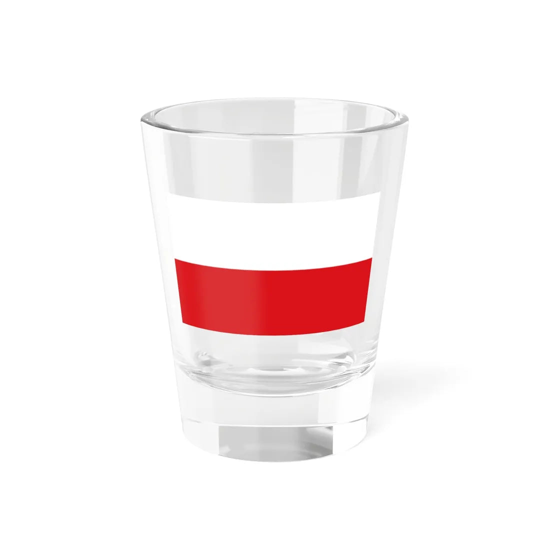 Flag white red 5x3 (Germany) Shot Glass 1.5oz 1.5oz - Go Mug Yourself