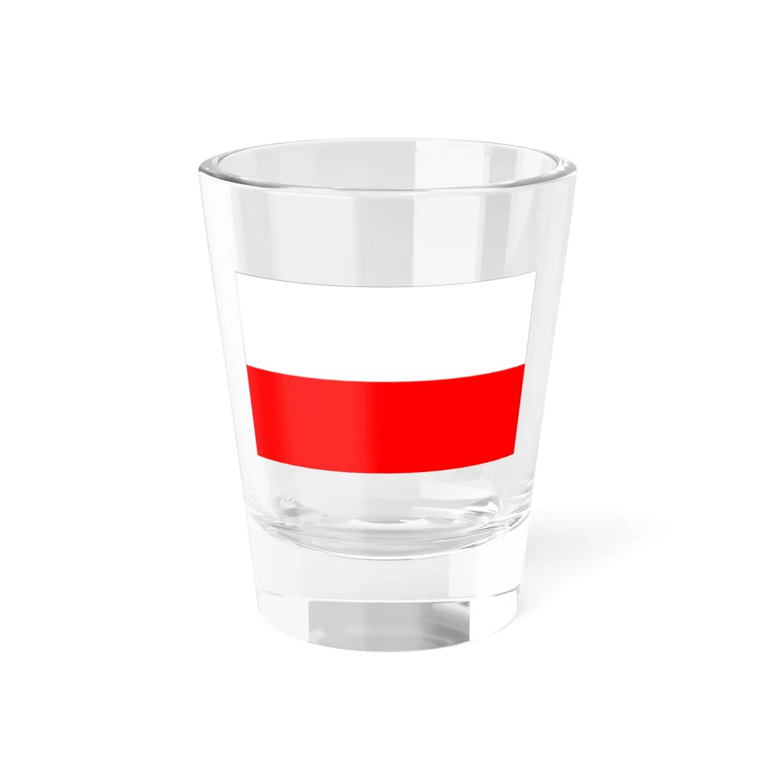 Flag white red Bavarian colour (Germany) Shot Glass 1.5oz 1.5oz - Go Mug Yourself