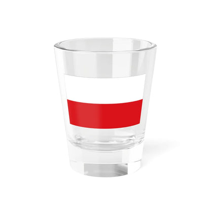 Flag white red (Germany) Shot Glass 1.5oz 1.5oz - Go Mug Yourself