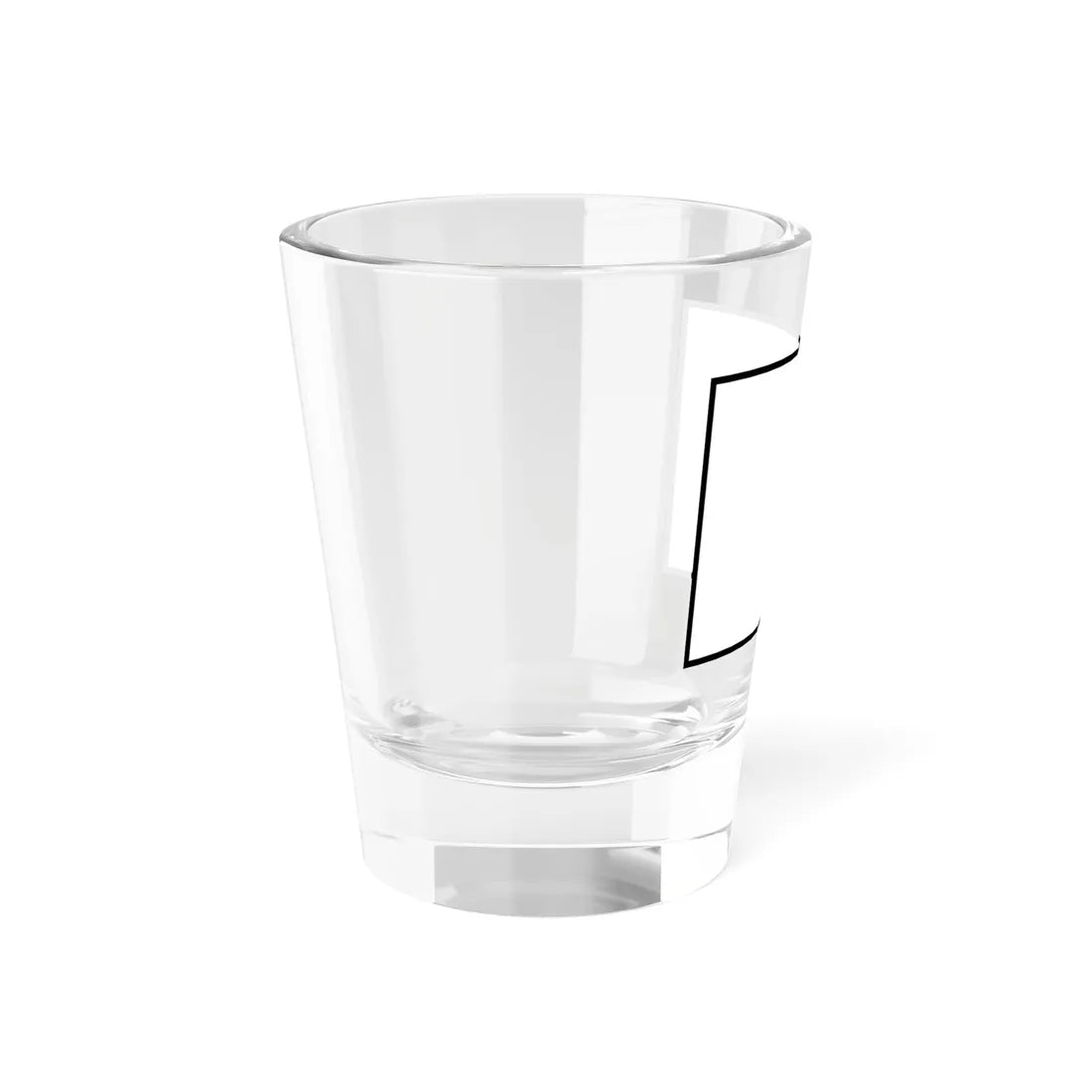 Flag white Shot Glass 1.5oz - Go Mug Yourself