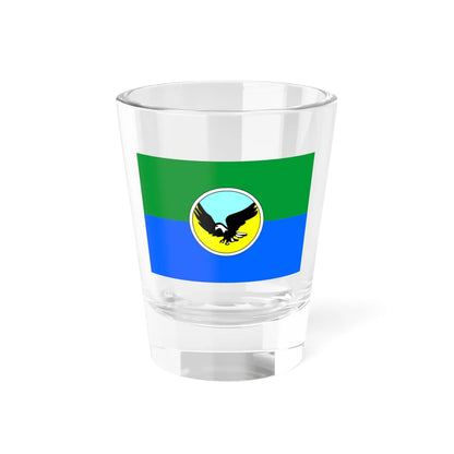 Flag with eagle - SADVAL (Russia) Shot Glass 1.5oz 1.5oz - Go Mug Yourself