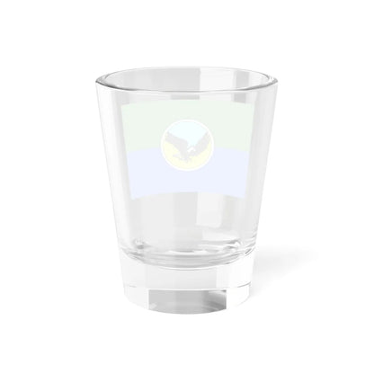 Flag with eagle - SADVAL (Russia) Shot Glass 1.5oz - Go Mug Yourself