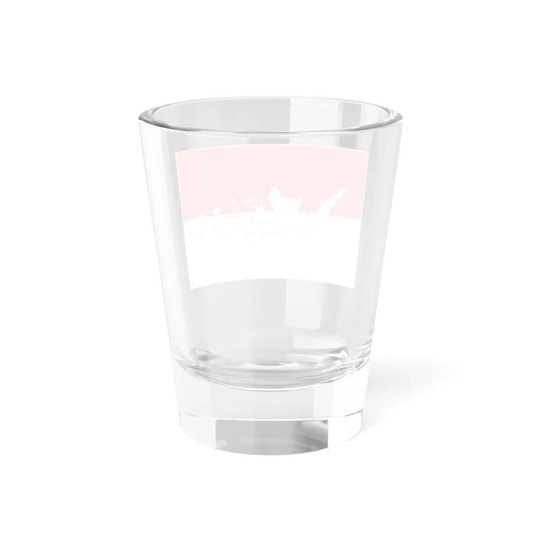 Flag with map of Indonesia (Indonesia) Shot Glass 1.5oz - Go Mug Yourself
