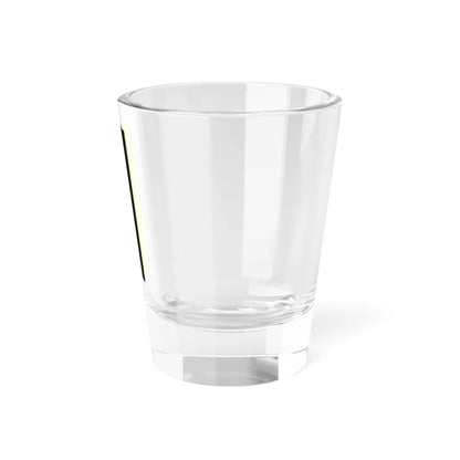 Flag yellow black 2x5 (Germany) Shot Glass 1.5oz - Go Mug Yourself