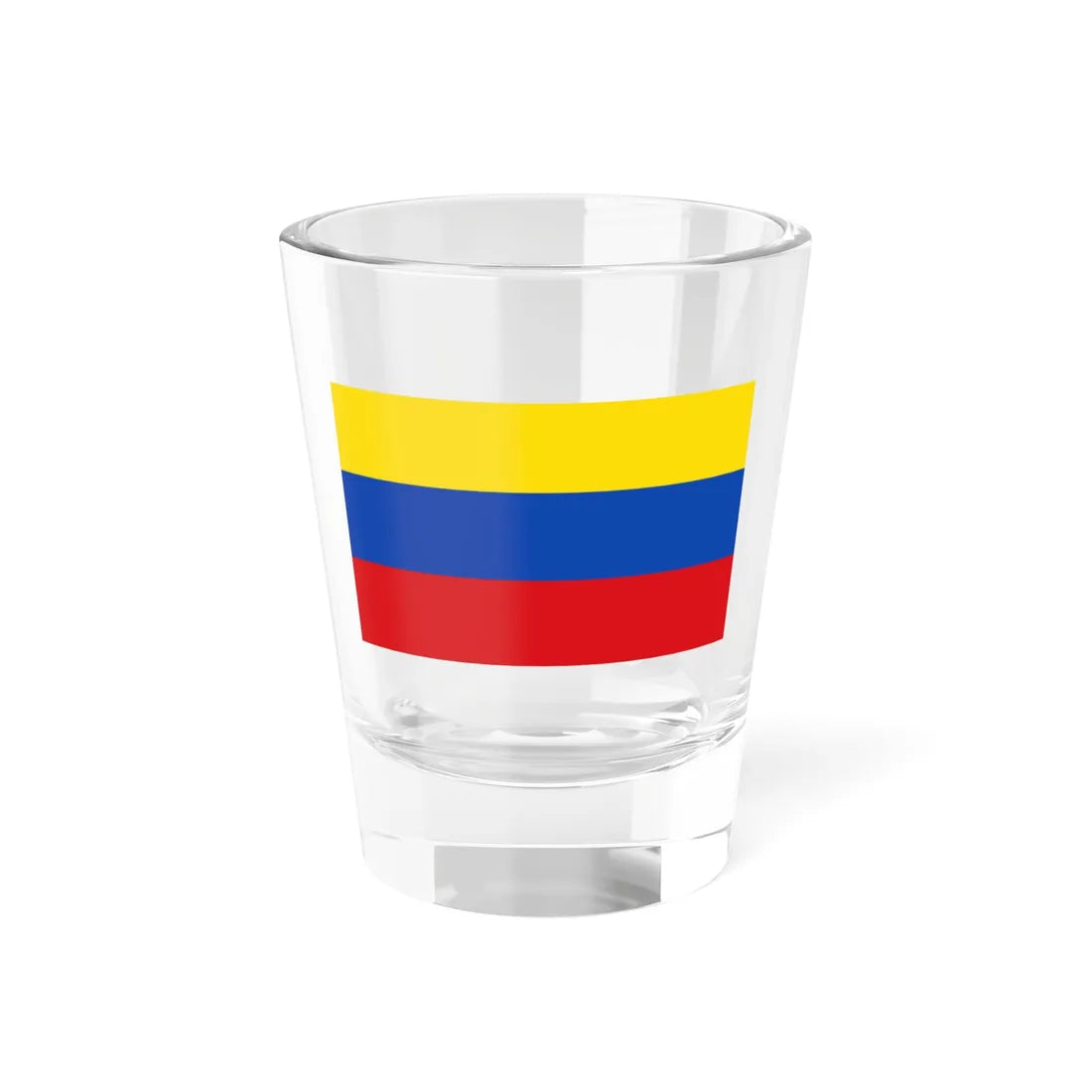 Flag yellow blue red 5x3 (Germany) Shot Glass 1.5oz 1.5oz - Go Mug Yourself