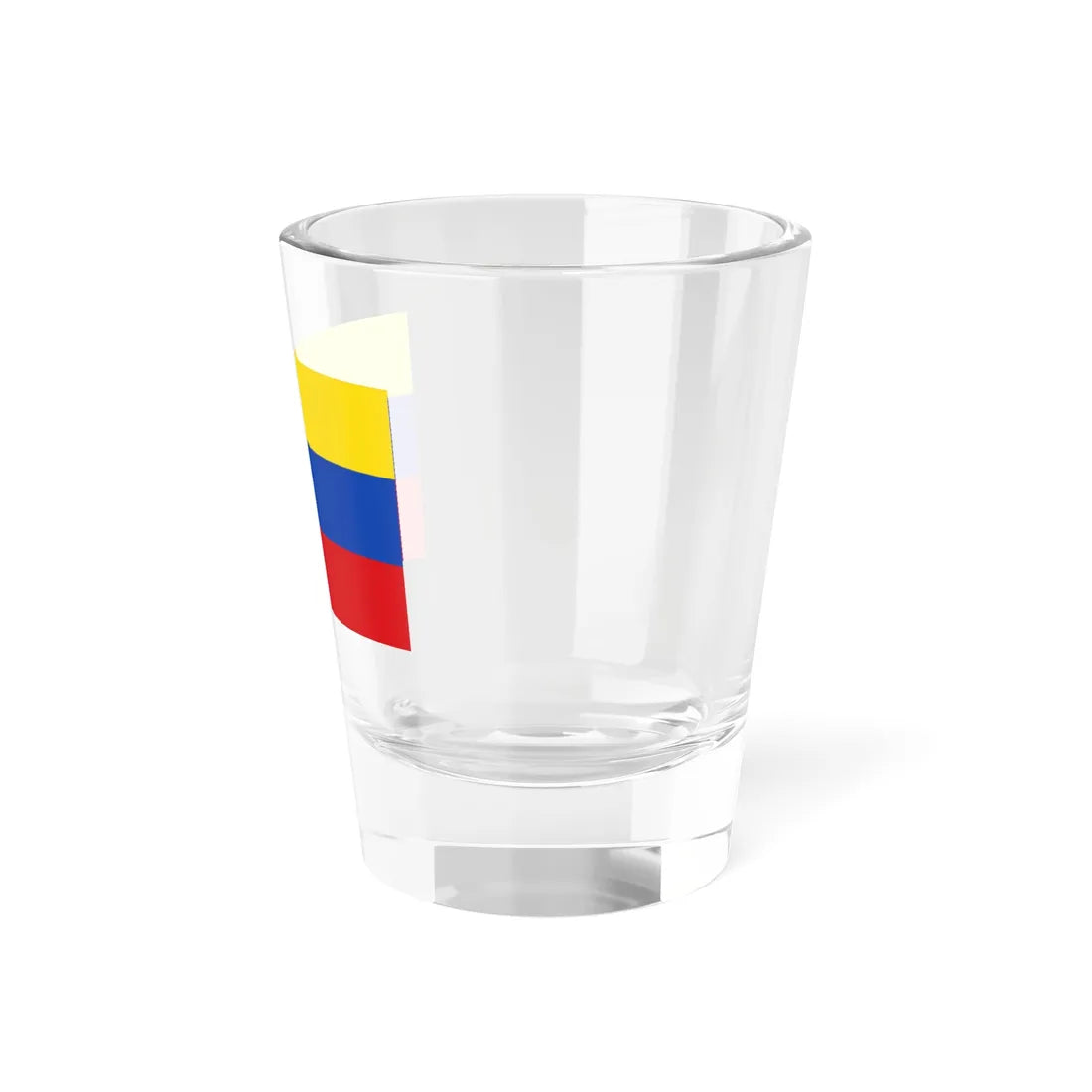 Flag yellow blue red 5x3 (Germany) Shot Glass 1.5oz - Go Mug Yourself