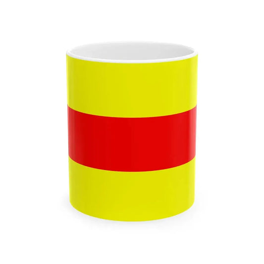Flag Zuid-Holland 1948 (Netherlands) White Coffee Mug 11oz - Go Mug Yourself