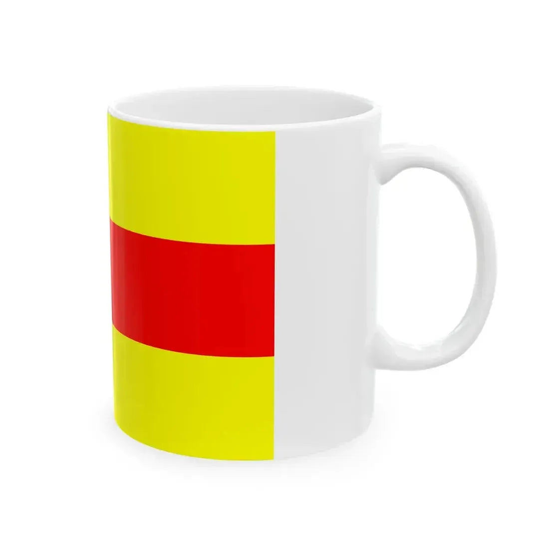 Flag Zuid-Holland 1948 (Netherlands) White Coffee Mug - Go Mug Yourself