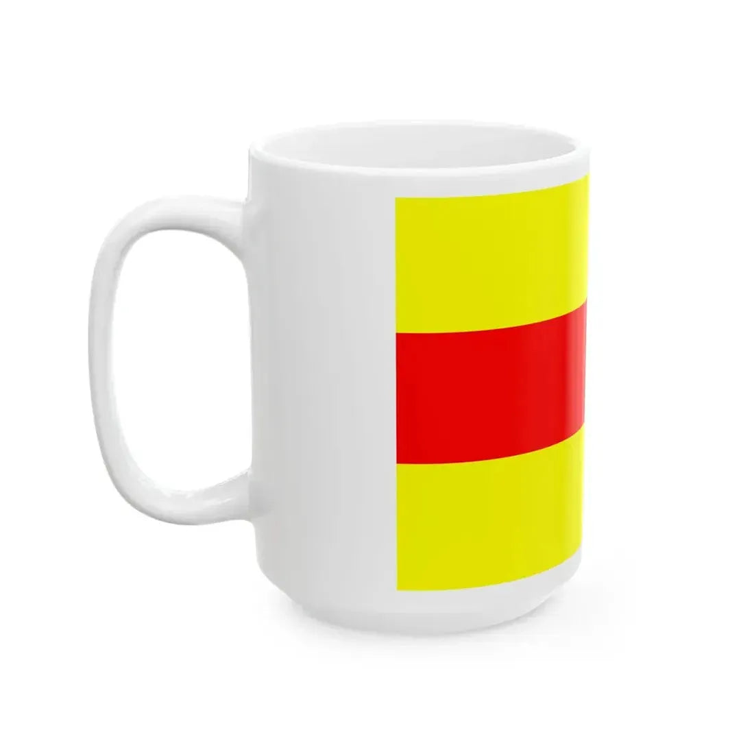 Flag Zuid-Holland 1948 (Netherlands) White Coffee Mug - Go Mug Yourself