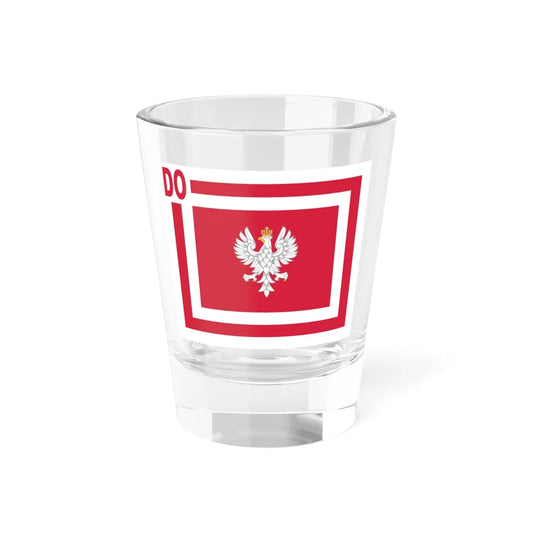 Flaga Dowodcy Operacyjnego Rodzajow Sił Zbrojnych (Poland) Shot Glass 1.5oz 1.5oz - Go Mug Yourself