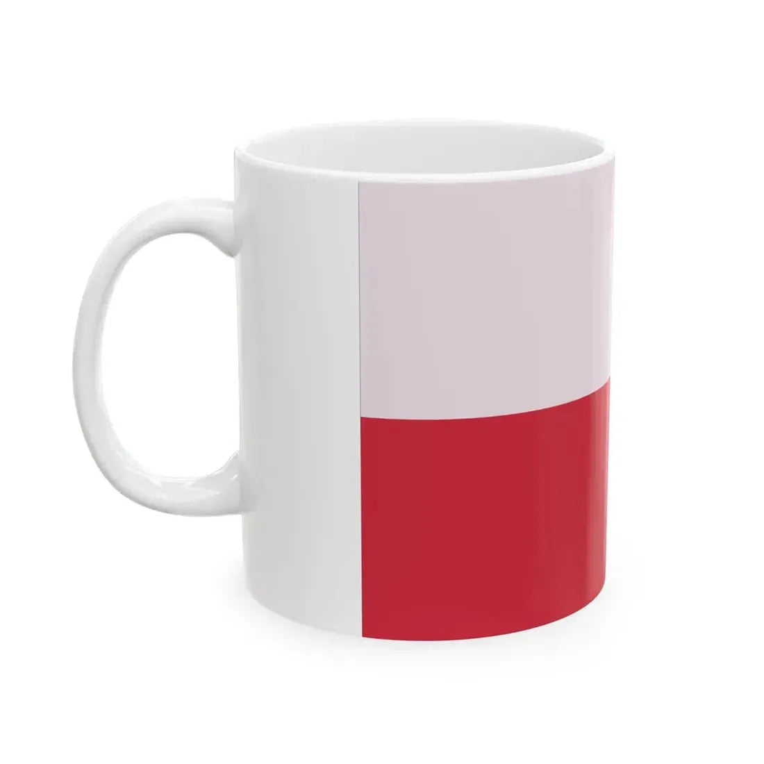 Flaga Polski strange colours ver (Poland) White Coffee Mug - Go Mug Yourself