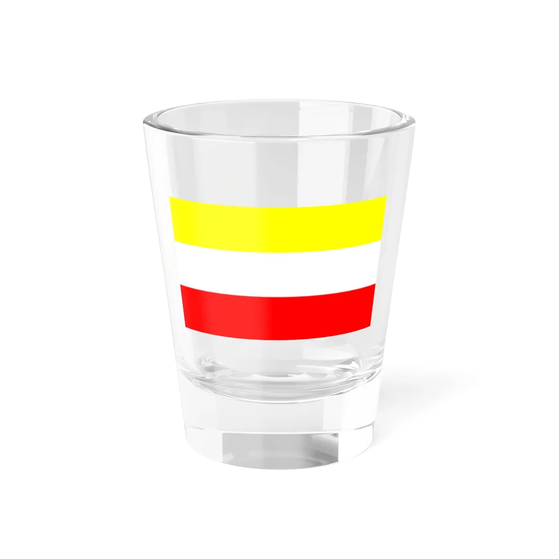 Flaga pow szamotulski (Poland) Shot Glass 1.5oz 1.5oz - Go Mug Yourself