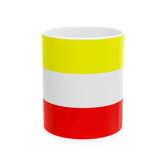 Flaga pow szamotulski (Poland) White Coffee Mug 11oz - Go Mug Yourself