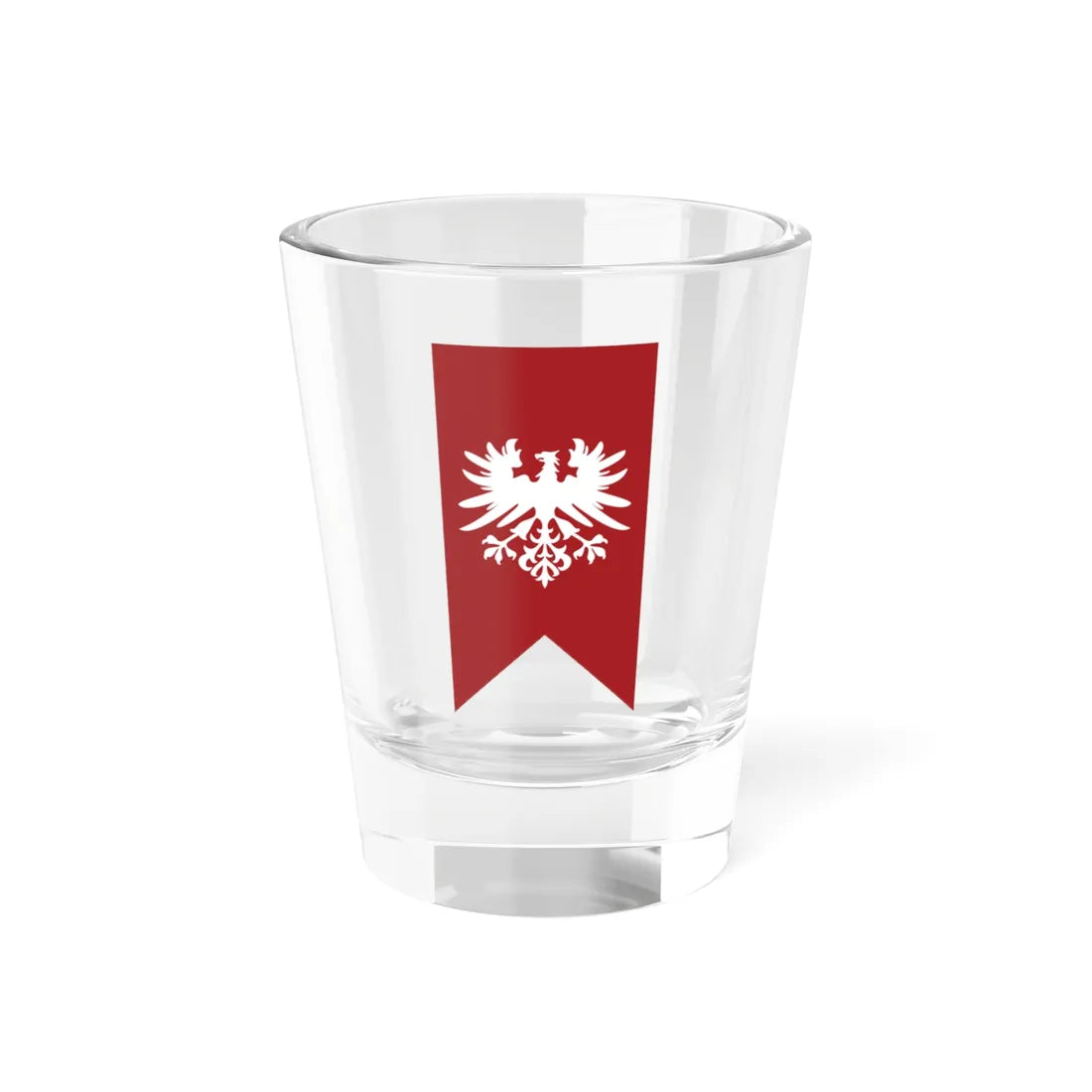 Flaga Powstania Wielkopolskiego (Poland) Shot Glass 1.5oz 1.5oz - Go Mug Yourself