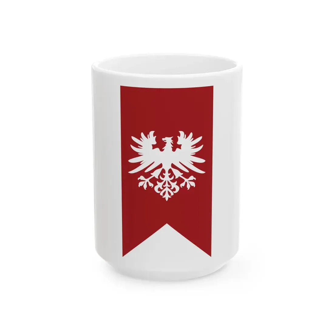 Flaga Powstania Wielkopolskiego (Poland) White Coffee Mug 15oz - Go Mug Yourself