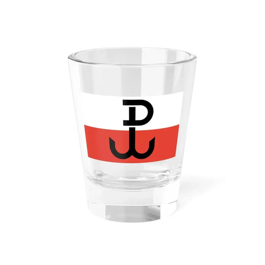 Flaga PPP (Poland) Shot Glass 1.5oz 1.5oz - Go Mug Yourself
