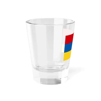 Flaga Zabrza (Poland) Shot Glass 1.5oz - Go Mug Yourself