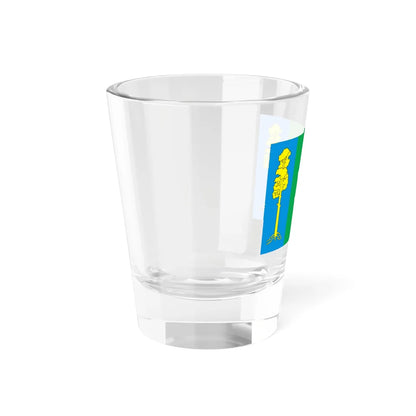 FlagBolshesosnovskyRaionSVG (Russia) Shot Glass 1.5oz - Go Mug Yourself