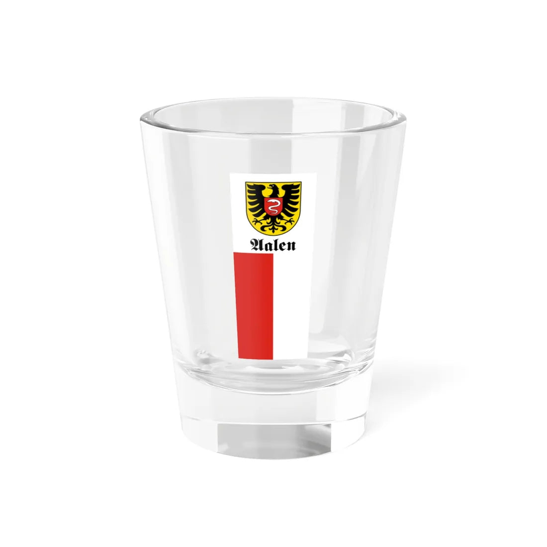 Flagge Aalen (Germany) Shot Glass 1.5oz 1.5oz - Go Mug Yourself