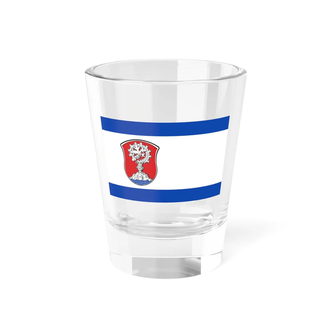 Flagge Abtsteinach (Germany) Shot Glass 1.5oz 1.5oz - Go Mug Yourself