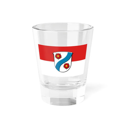 Flagge Achenbach (Germany) Shot Glass 1.5oz 1.5oz - Go Mug Yourself