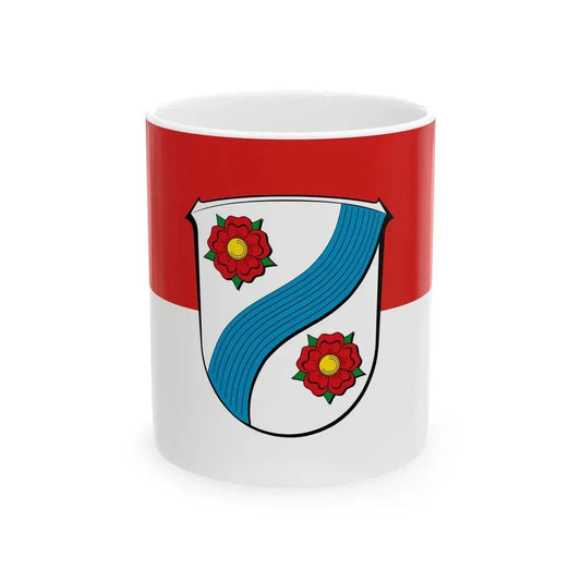 Flagge Achenbach (Germany) White Coffee Mug 11oz - Go Mug Yourself
