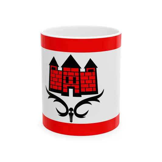 Flagge Ahrensburg (Germany) White Coffee Mug 11oz - Go Mug Yourself