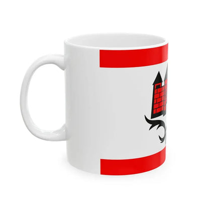 Flagge Ahrensburg (Germany) White Coffee Mug - Go Mug Yourself