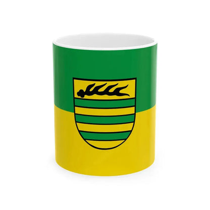 Flagge Aichtal (Germany) White Coffee Mug 11oz - Go Mug Yourself
