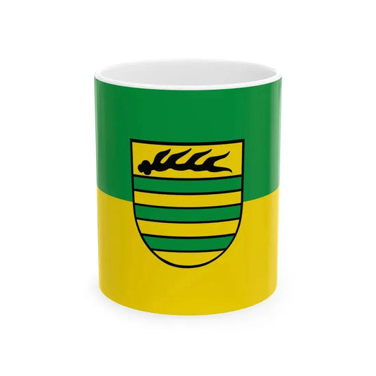 Flagge Aichtal (Germany) White Coffee Mug 11oz - Go Mug Yourself
