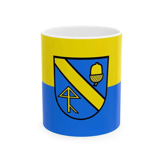 Flagge Aichwald (Germany) White Coffee Mug 11oz - Go Mug Yourself