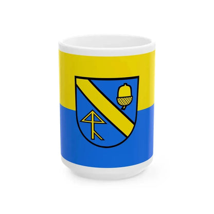 Flagge Aichwald (Germany) White Coffee Mug 15oz - Go Mug Yourself